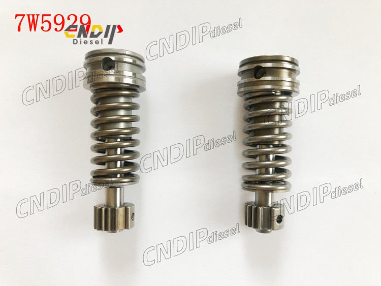 عنصر مكبس الوقود والأسطوانة 7W5929 من CNDIP Diesel مناسب لشركة Caterpillar بجودة جيدة لمحرك المضخة 3304B/3306B 65D/SR4